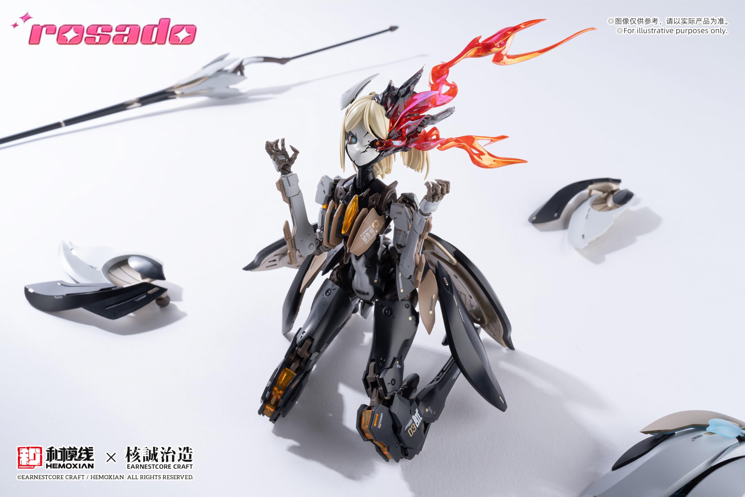 Amazon | [ToyBase] 核誠治造xHEMOXIAN 1/10 Rosadoプロジェクト 星花